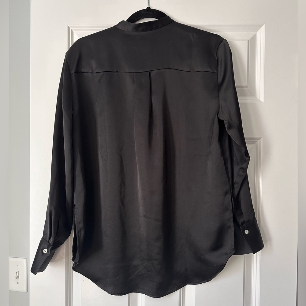 Satin Button Down - image 2